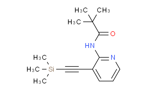 N-(3-((Trimethylsilyl)ethynyl)pyridin-2-yl)pivalamide