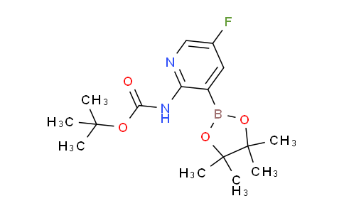 tert-Butyl (5-fluoro-3-(4,4,5,5-tetramethyl-1,3,2-dioxaborolan-2-yl)pyridin-2-yl)carbamate