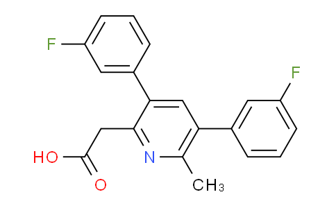 AM23901 | 1214379-82-4 | 2-(3,5-Bis(3-fluorophenyl)-6-methylpyridin-2-yl)acetic acid