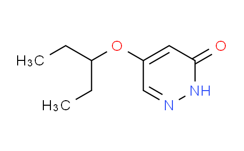 5-(Pentan-3-yloxy)pyridazin-3(2H)-one
