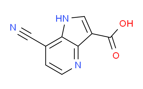 7-Cyano-1H-pyrrolo[3,2-b]pyridine-3-carboxylic acid