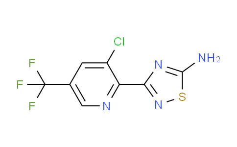 AM239041 | 1179362-69-6 | 3-(3-Chloro-5-(trifluoromethyl)pyridin-2-yl)-1,2,4-thiadiazol-5-amine