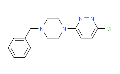 3-(4-Benzylpiperazin-1-yl)-6-chloropyridazine