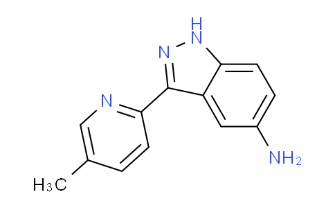 3-(5-Methylpyridin-2-yl)-1H-indazol-5-amine