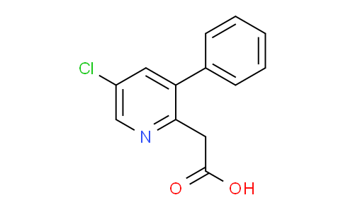 5-Chloro-3-phenylpyridine-2-acetic acid