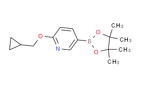 AM239086 | 947191-69-7 | 2-(Cyclopropylmethoxy)-5-(4,4,5,5-tetramethyl-1,3,2-dioxaborolan-2-yl)pyridine