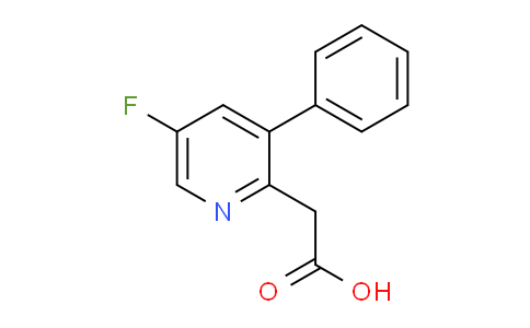 5-Fluoro-3-phenylpyridine-2-acetic acid