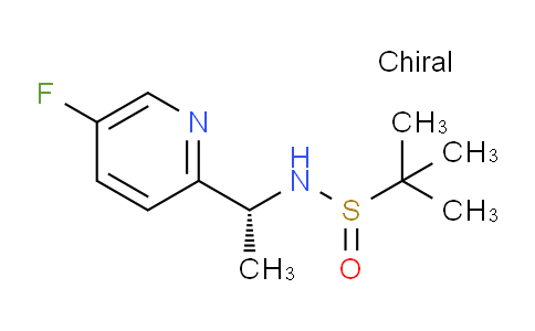 AM239115 | 1149752-51-1 | (R)-N-((R)-1-(5-Fluoropyridin-2-yl)ethyl)-2-methylpropane-2-sulfinamide