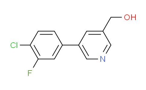 (5-(4-Chloro-3-fluorophenyl)pyridin-3-yl)methanol