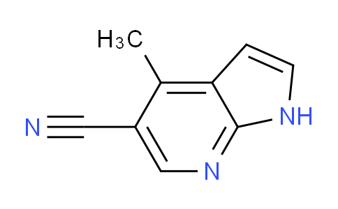 4-Methyl-1H-pyrrolo[2,3-b]pyridine-5-carbonitrile