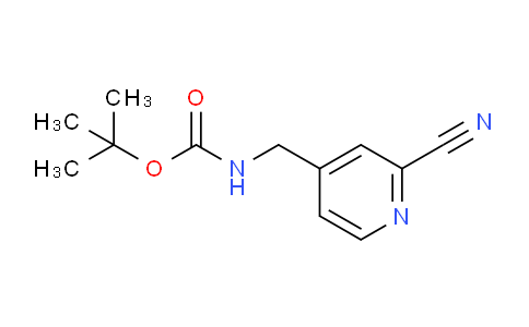 4-[(tert-Butoxycarbonylamino)methyl]-2-cyanopyridine