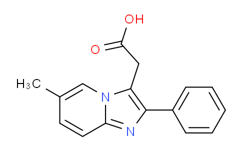 2-(6-Methyl-2-phenylimidazo[1,2-a]pyridin-3-yl)acetic acid