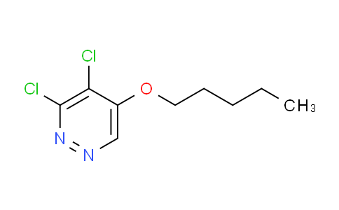 3,4-Dichloro-5-(pentyloxy)pyridazine