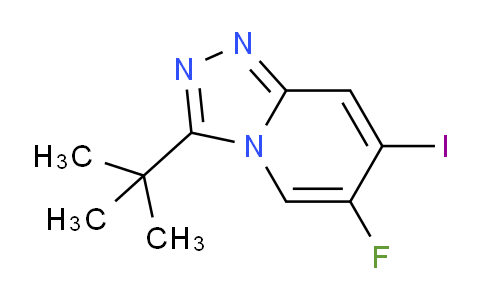 AM239156 | 1057393-61-9 | 3-(tert-Butyl)-6-fluoro-7-iodo-[1,2,4]triazolo[4,3-a]pyridine