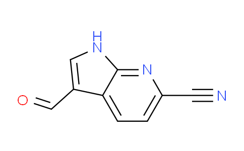 AM239161 | 1082040-18-3 | 3-Formyl-1H-pyrrolo[2,3-b]pyridine-6-carbonitrile