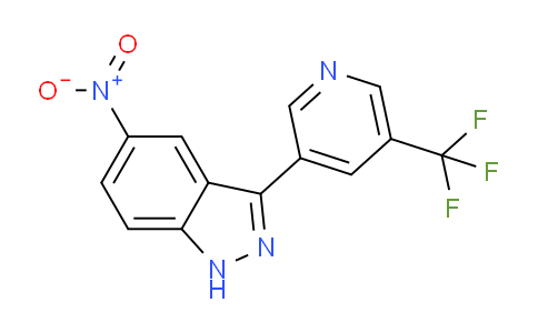 AM239174 | 1356088-06-6 | 5-Nitro-3-(5-(trifluoromethyl)pyridin-3-yl)-1H-indazole