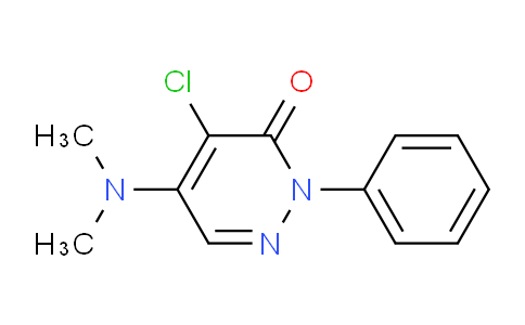 4-Chloro-5-(dimethylamino)-2-phenylpyridazin-3(2H)-one