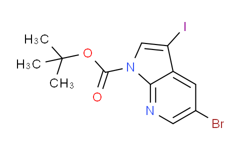 AM239197 | 928653-81-0 | 5-Bromo-3-iodo-pyrrolo[2,3-b]pyridine-1-carboxylic acid tert-butyl ester