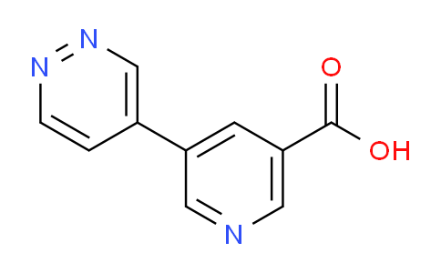 5-(Pyridazin-4-yl)nicotinic acid