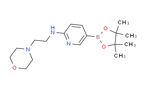 AM239220 | 943911-64-6 | N-(2-Morpholinoethyl)-5-(4,4,5,5-tetramethyl-1,3,2-dioxaborolan-2-yl)pyridin-2-amine