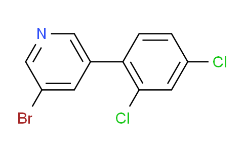 3-Bromo-5-(2,4-dichlorophenyl)pyridine