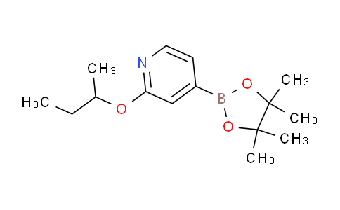 2-(sec-Butoxy)-4-(4,4,5,5-tetramethyl-1,3,2-dioxaborolan-2-yl)pyridine