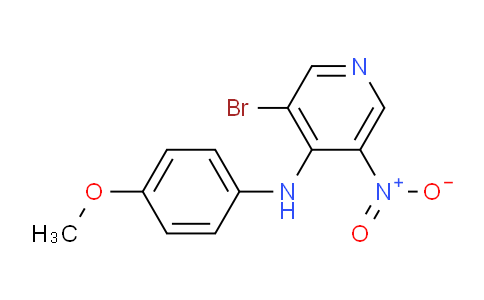 AM239279 | 91394-81-9 | 3-Bromo-N-(4-methoxyphenyl)-5-nitropyridin-4-amine