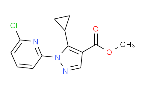 AM239301 | 1150164-34-3 | Methyl 1-(6-chloropyridin-2-yl)-5-cyclopropyl-1H-pyrazole-4-carboxylate