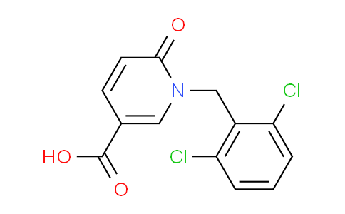 1-(2,6-Dichlorobenzyl)-6-oxo-1,6-dihydropyridine-3-carboxylic acid