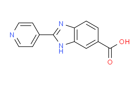 2-(Pyridin-4-yl)-1H-benzo[d]imidazole-6-carboxylic acid