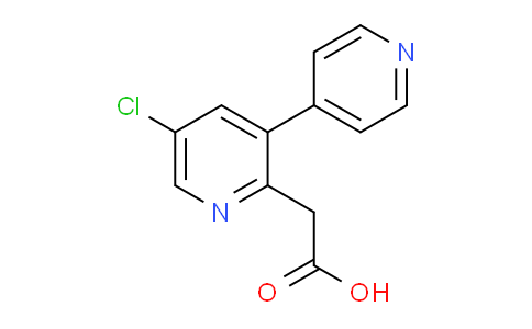 AM23933 | 1214337-58-2 | 2-(5-Chloro-3-(pyridin-4-yl)pyridin-2-yl)acetic acid