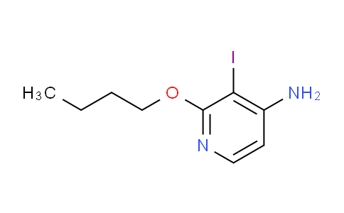 2-Butoxy-3-iodopyridin-4-amine