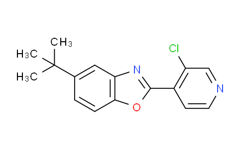 AM239369 | 1192019-07-0 | 5-(tert-Butyl)-2-(3-chloropyridin-4-yl)benzo[d]oxazole