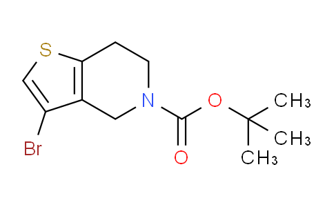 tert-Butyl 3-bromo-6,7-dihydrothieno[3,2-c]pyridine-5(4H)-carboxylate