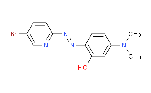 2-((5-Bromopyridin-2-yl)diazenyl)-5-(dimethylamino)phenol