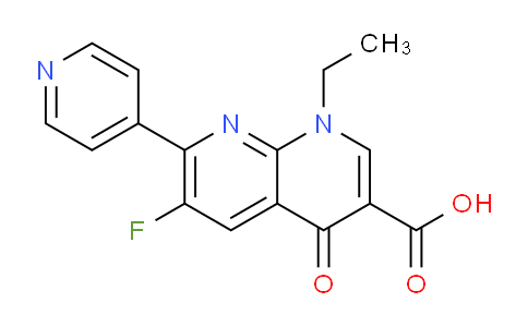 AM239403 | 90679-45-1 | 1-Ethyl-6-fluoro-4-oxo-7-(pyridin-4-yl)-1,4-dihydro-1,8-naphthyridine-3-carboxylic acid