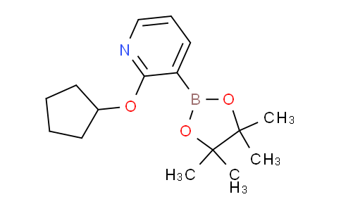 AM239412 | 1073371-90-0 | 2-(Cyclopentyloxy)-3-(4,4,5,5-tetramethyl-1,3,2-dioxaborolan-2-yl)pyridine