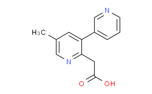 AM23942 | 1214347-57-5 | 2-(5-Methyl-3-(pyridin-3-yl)pyridin-2-yl)acetic acid