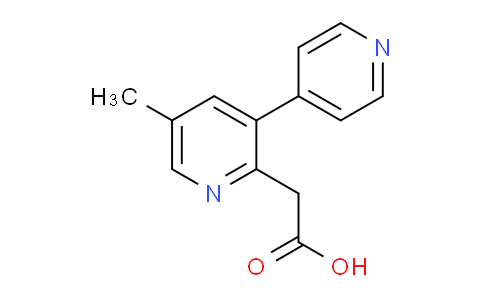 AM23943 | 1214364-55-2 | 2-(5-Methyl-3-(pyridin-4-yl)pyridin-2-yl)acetic acid