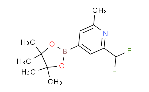 AM239451 | 1321518-16-4 | 2-(Difluoromethyl)-6-methyl-4-(4,4,5,5-tetramethyl-1,3,2-dioxaborolan-2-yl)pyridine