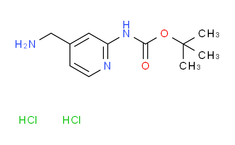 tert-Butyl (4-(aminomethyl)pyridin-2-yl)carbamate dihydrochloride