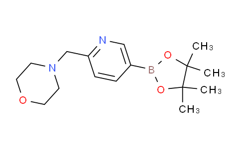AM239497 | 1160790-92-0 | 4-((5-(4,4,5,5-Tetramethyl-1,3,2-dioxaborolan-2-yl)pyridin-2-yl)methyl)morpholine