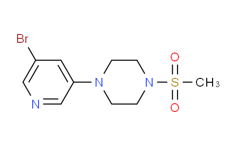 AM239512 | 1333319-57-5 | 1-(5-Bromopyridin-3-yl)-4-(methylsulfonyl)piperazine