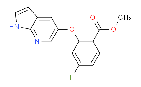 AM239514 | 1235865-75-4 | Methyl 2-((1H-pyrrolo[2,3-b]pyridin-5-yl)oxy)-4-fluorobenzoate