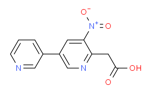 AM23952 | 1214352-88-1 | 2-(3-Nitro-5-(pyridin-3-yl)pyridin-2-yl)acetic acid