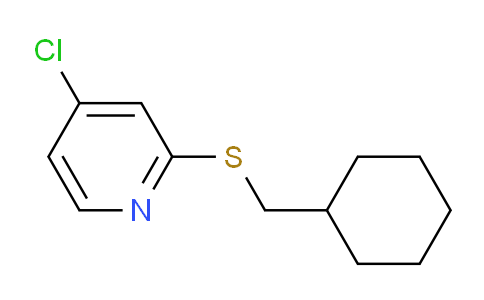 AM239540 | 1346707-42-3 | 4-Chloro-2-((cyclohexylmethyl)thio)pyridine