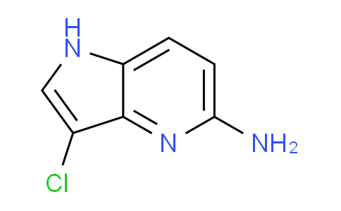 3-Chloro-1H-pyrrolo[3,2-b]pyridin-5-amine