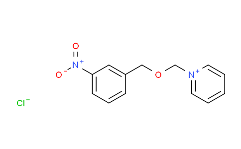 1-(((3-Nitrobenzyl)oxy)methyl)pyridin-1-ium chloride