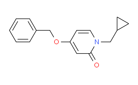 4-(Benzyloxy)-1-(cyclopropylmethyl)pyridin-2(1H)-one