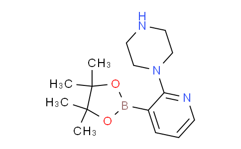 AM239613 | 1150561-73-1 | 1-(3-(4,4,5,5-Tetramethyl-1,3,2-dioxaborolan-2-yl)pyridin-2-yl)piperazine